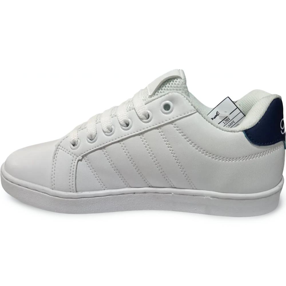 Tenis casuales blancos para hombre